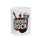 Ceramic Mug - GrouaRock, Rock and Roll Morning Coffee