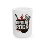 Ceramic Mug - GrouaRock, Rock and Roll Morning Coffee
