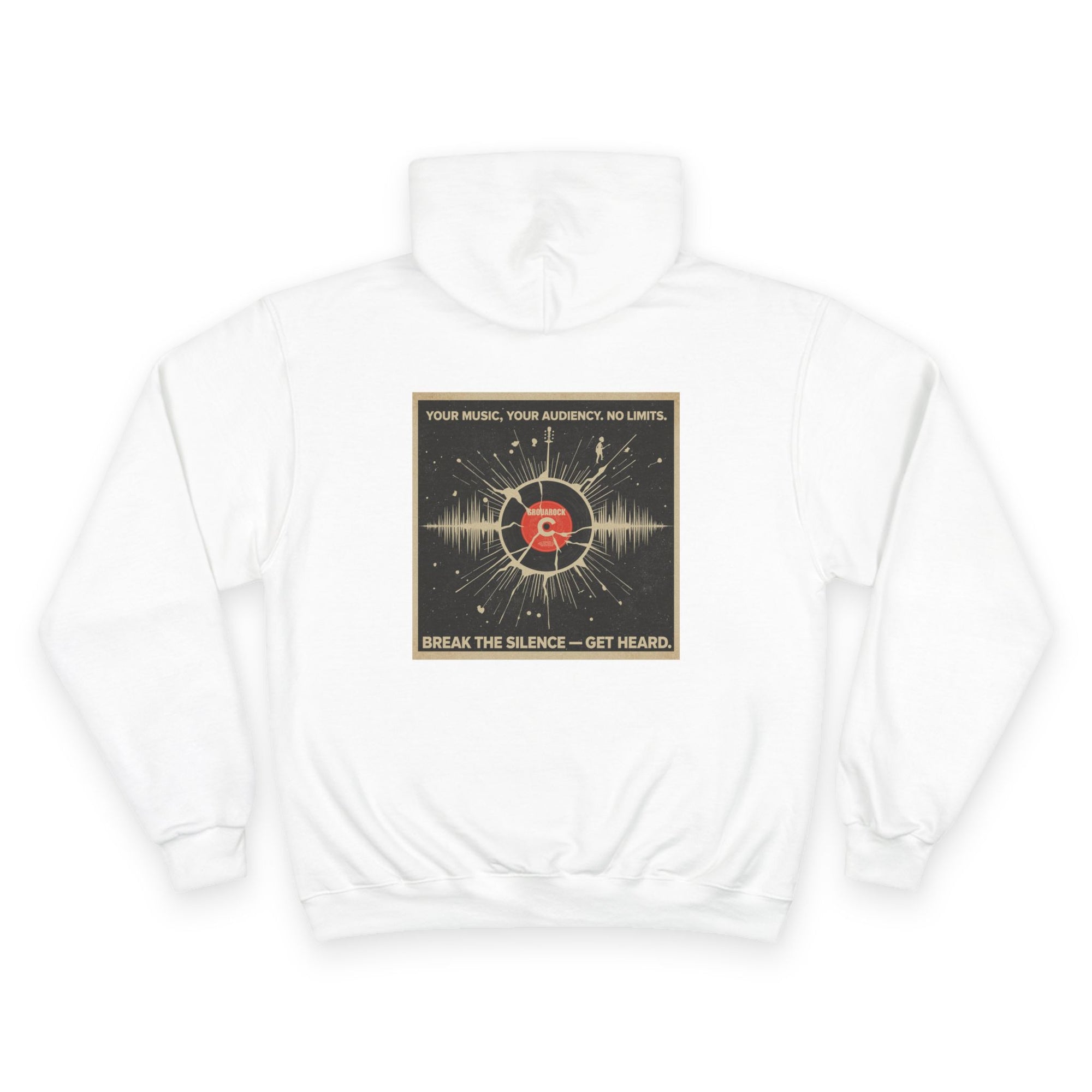 Champion Hoodie with GrouaRock Music