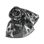 Poly Scarf - Rock and Roll GrouaRock Stylish Design