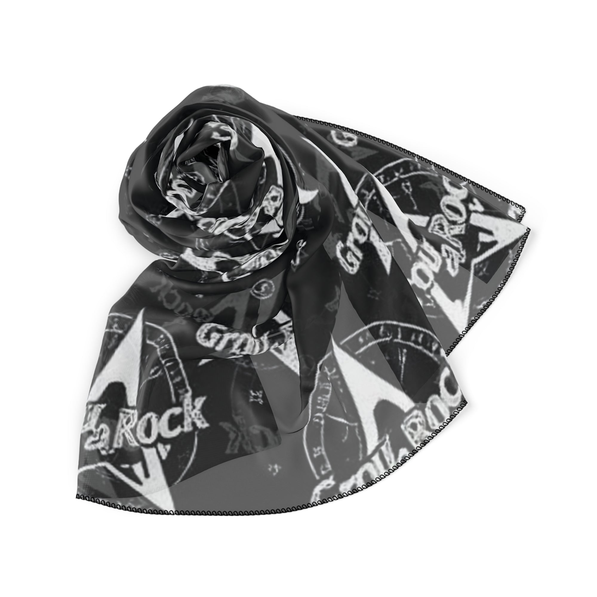 Poly Scarf - Rock and Roll GrouaRock Stylish Design