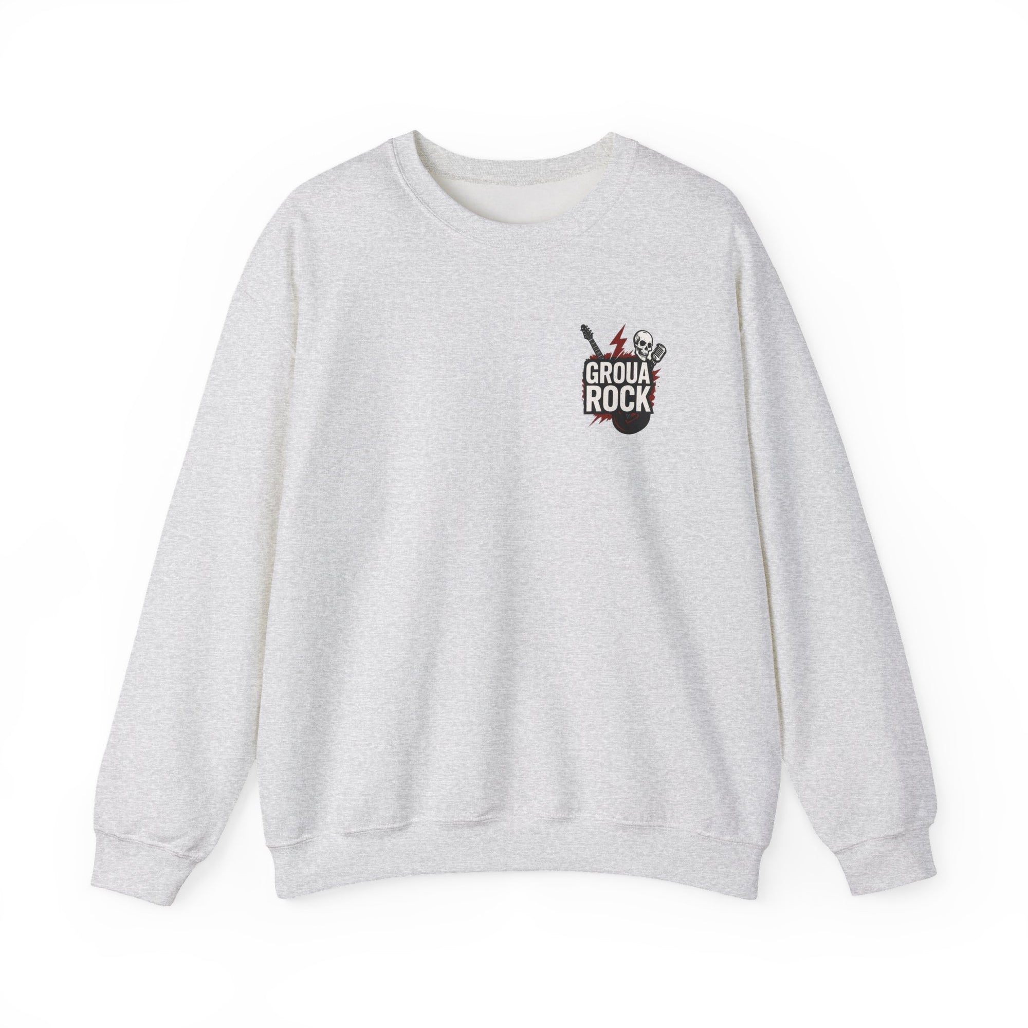 Rock and Roll Crewneck Sweatshirt with GrouaRock Music D