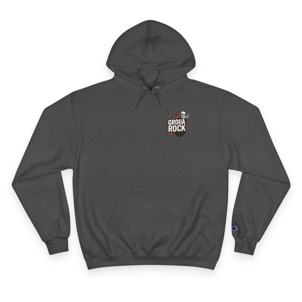 Champion Hoodie with GrouaRock Music