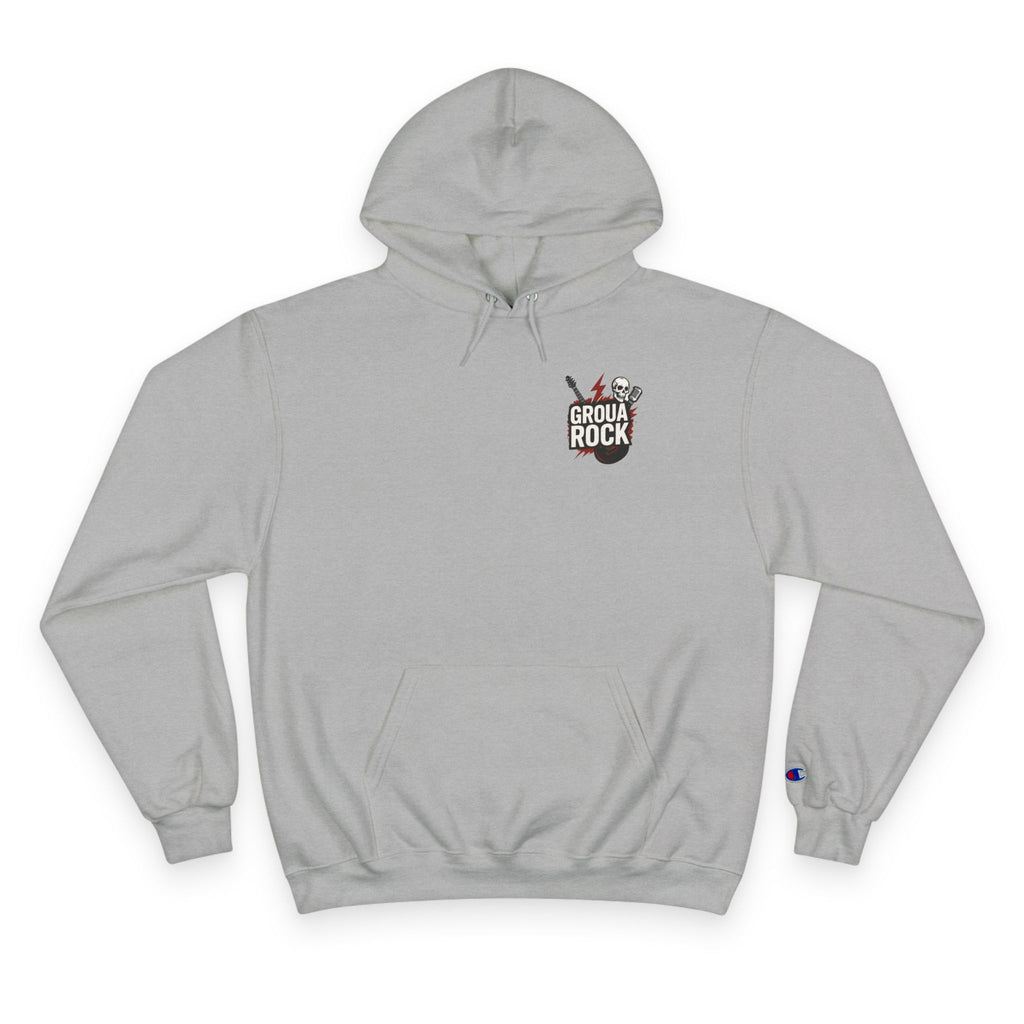 Champion Hoodie with GrouaRock Music
