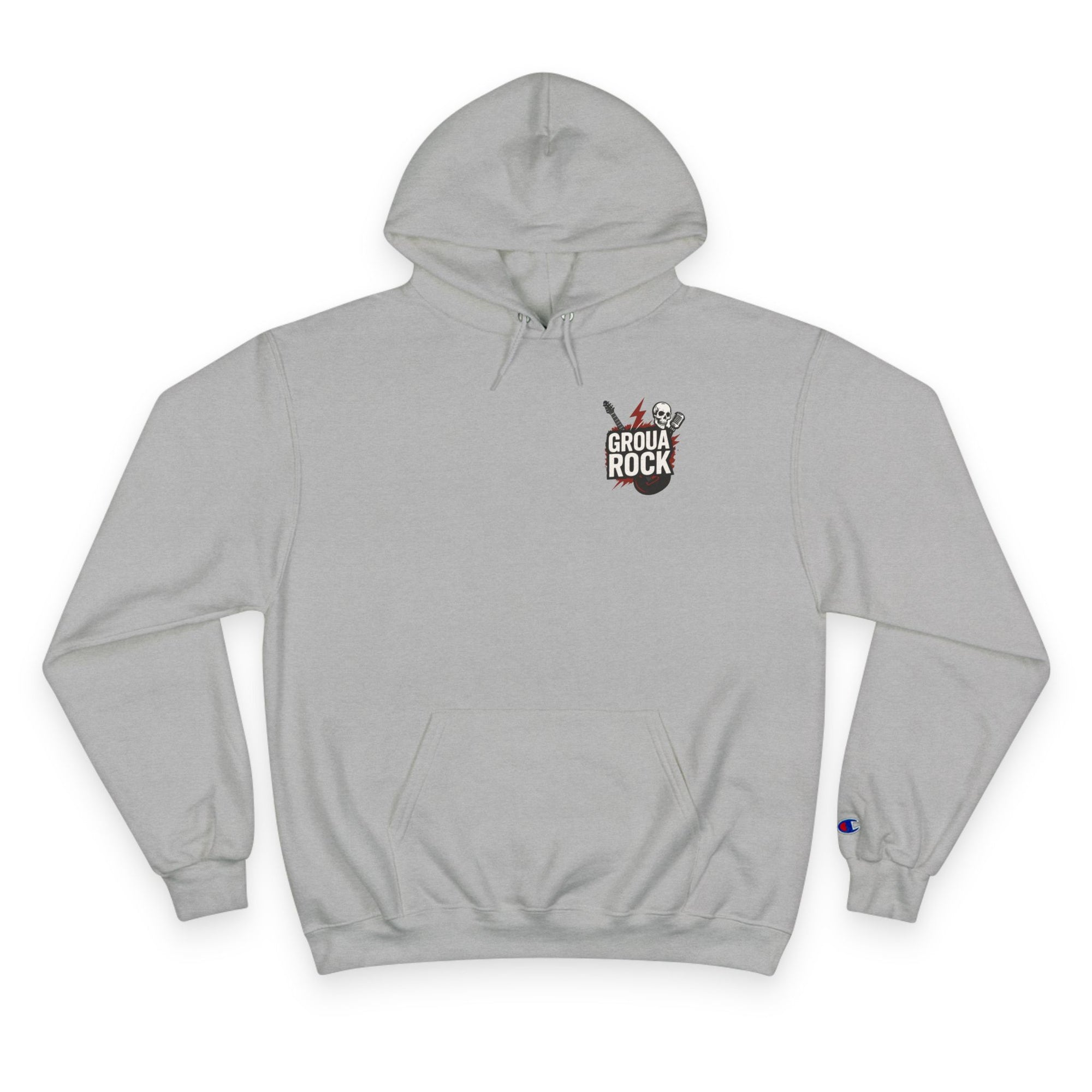 Champion Hoodie with GrouaRock Music