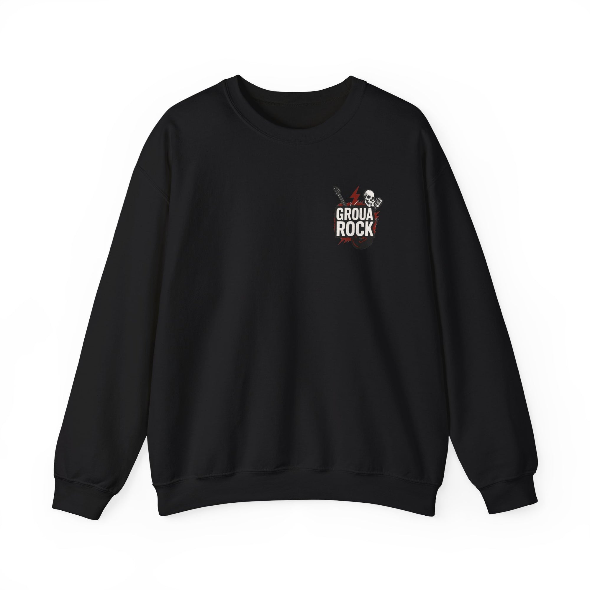 Rock and Roll Crewneck Sweatshirt with GrouaRock Music D